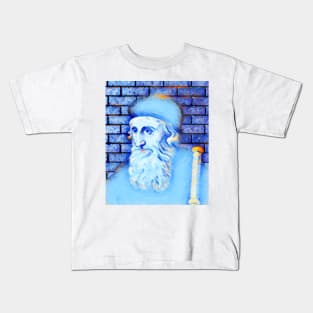 John Wycliffe Portrait | John Wycliffe Artwork | John Wycliffe painting 13 Kids T-Shirt